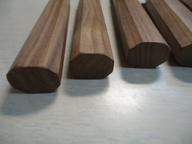 高級クルミ柄 八角 出刃5寸~柳9寸 いずれか1本 均一特価_画像4