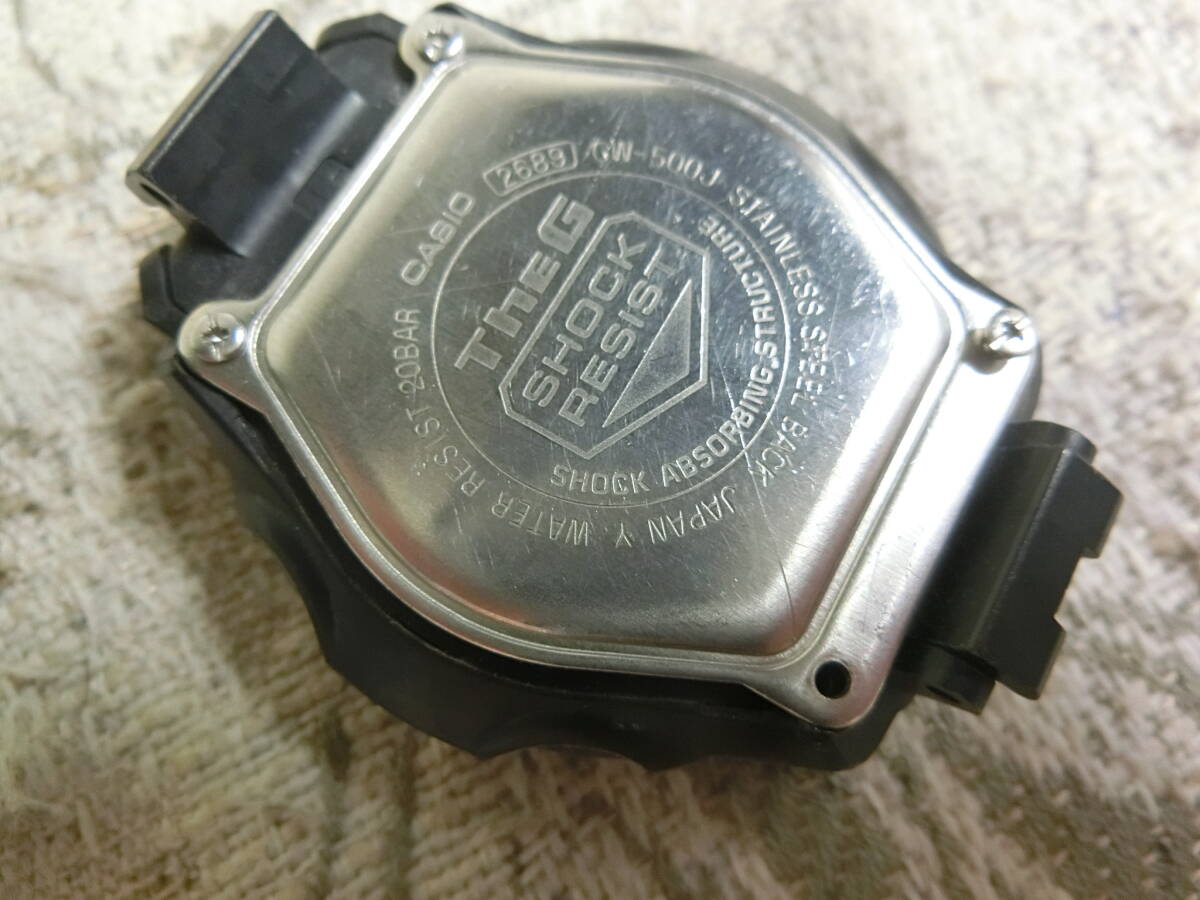 ★ カシオ G-SHOCK GW-500J 腕時計　★ジャンク品_画像9