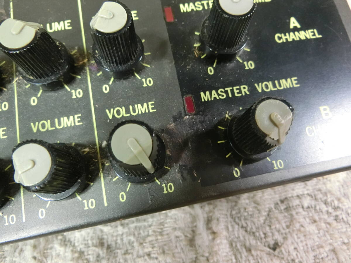 ★③Tech テック TM-8 マイクロミキサー ★ジャンク品_画像2