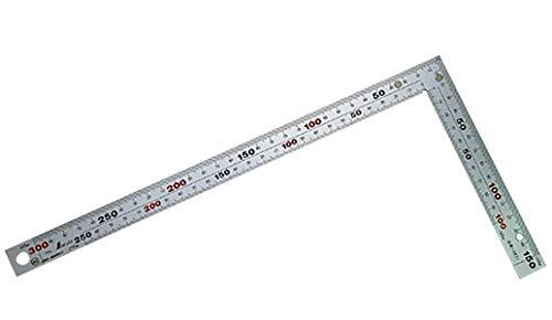 sinwa измерение (Shinwa Sokutei) искривление сяку толстый широкий ширина таблица обратная сторона cm шкала с магнитом . серебряный 30cm 1042