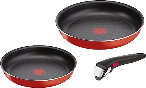 ティファール 取っ手のとれる 鍋 フライパンセット 3点セット ガス火専用 PFOAなどの有害物質不使用 「インジニオ・_画像1