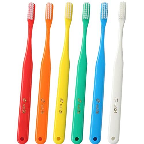 オーラルケア キャップなし タフト24 歯ブラシ × 25本入 S アソート_画像1