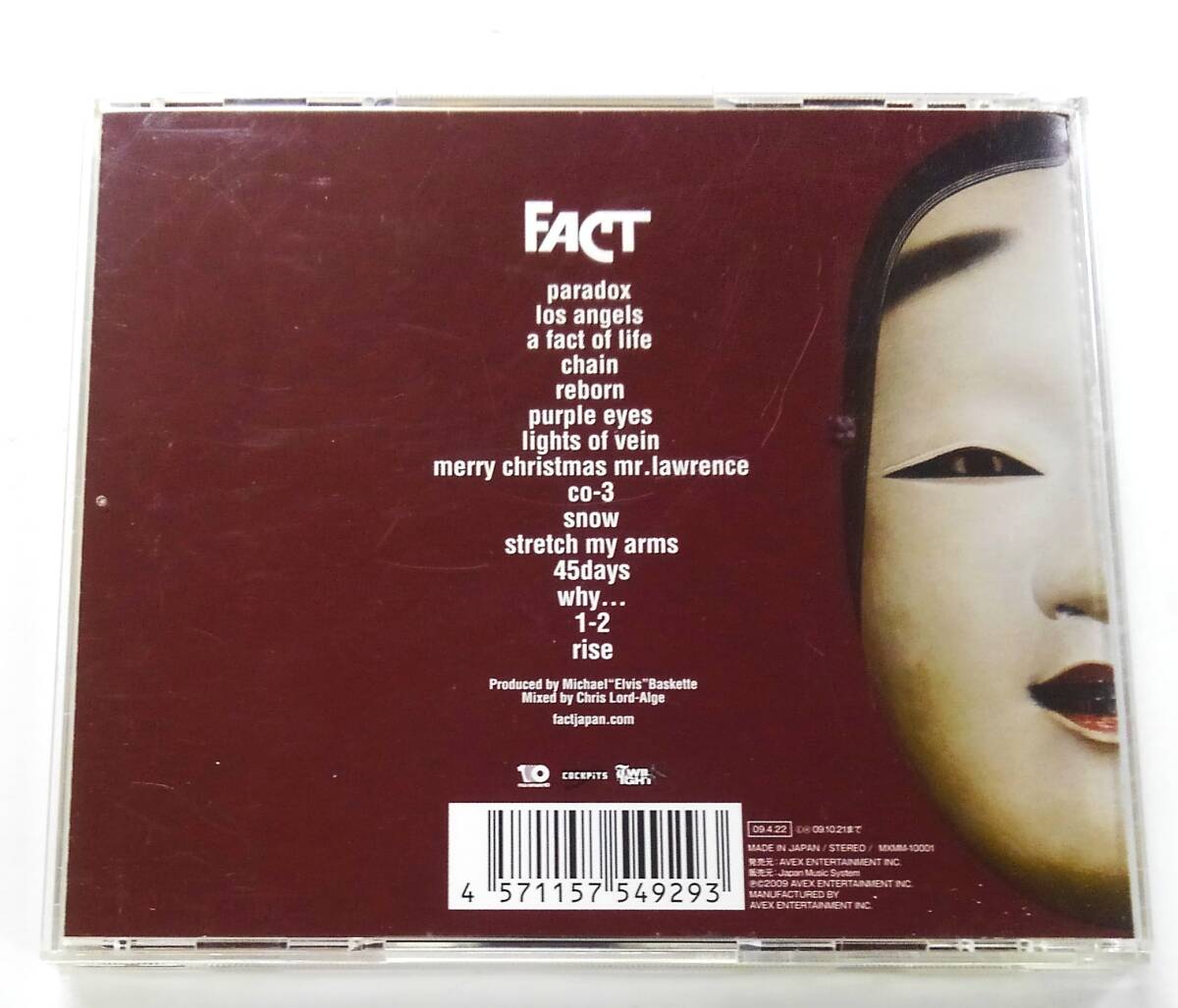 万1 18725 FACT/FACT 帯付き ※ケースにスレあり_画像3