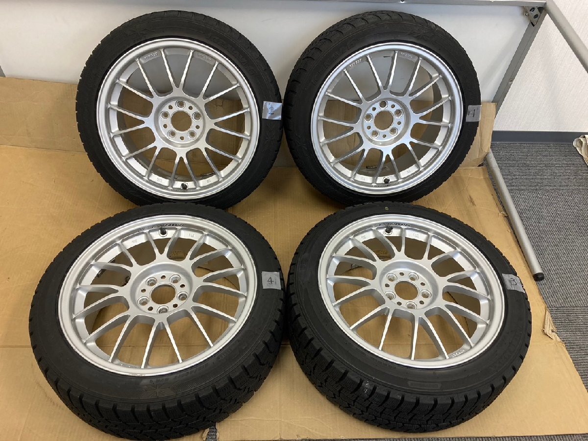 鍛造 RAYS ENGINEERING VOLK RACING VR SE37K FORGED レイズ 17インチ アルミホイール 4本セット 軽量 17×7.5JJ +48 5H 5穴 PCD100 802238