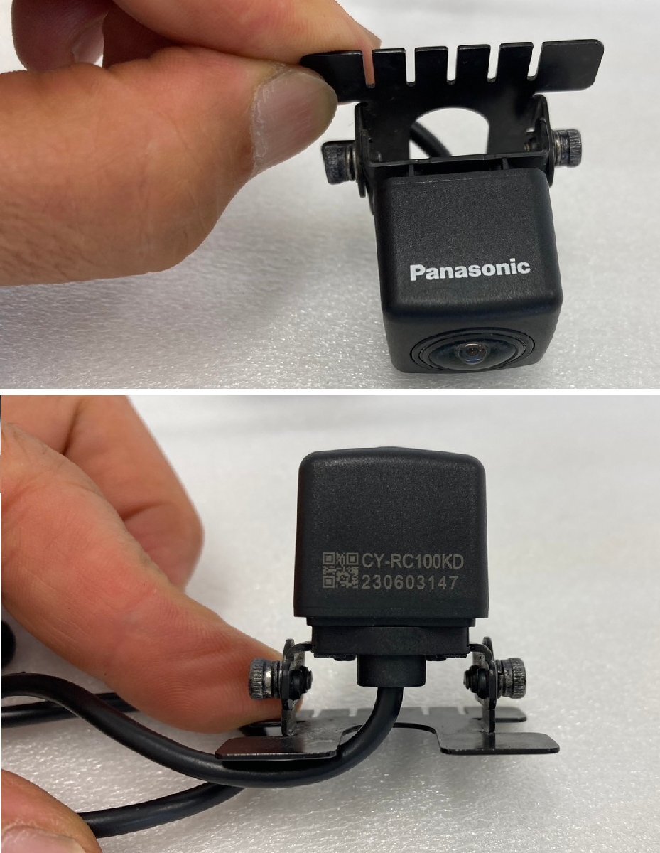 パナソニック　Panasonic　CY-RC100KD　バックカメラ　リアカメラ　作動確認済　FH-8500DVSより取り外し　No.1　送料安レターパック♪_画像7