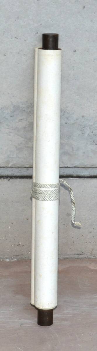 【模写】 26◆初荷です ◆掛軸 東皐斎？ 水墨福禄寿図 紙本 小品 ◆作者お判りの方お願いします_画像10