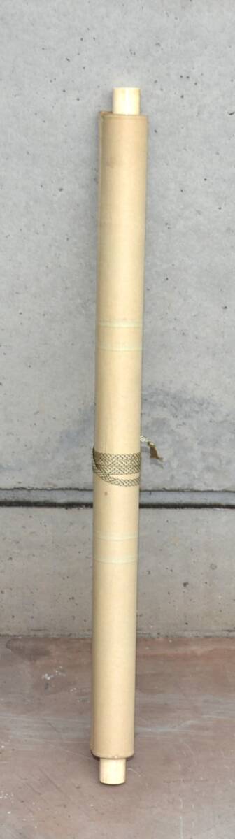 【模写】 92◆初荷です ◆掛軸 糸菊と赤とんぼ 絹本 ◆横物 作者お判りの方お願いします_画像6