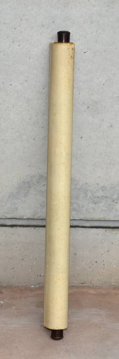 【模写】 63◆初荷です ◆掛軸 青崖酒禿？ 鶴仙人図 紙本 大幅_画像10