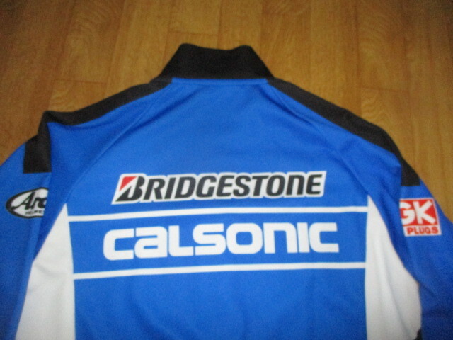カルソニックレーシング・チームインパル・スーパーGT　チームトラック・ジャージ・ジャケット　サイズM　未使用_画像1