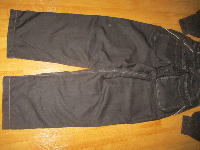 メルセデスベンツ　サイズL　全刺繍ロゴ　薄手メンテナンスメカニック作業ツナギ　極美中古　ヤナセ_画像3