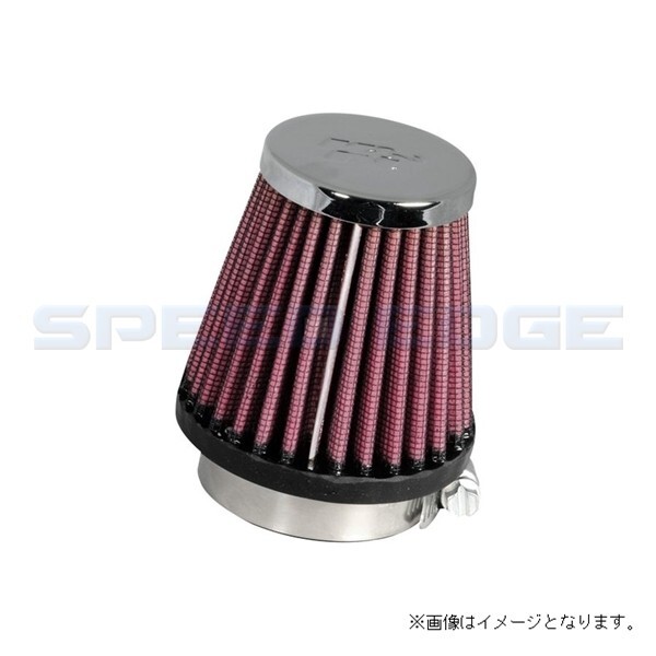 在庫あり K＆N ケーアンドエヌ RC-1060 ラウンドテーパー/クローム φ49(51 76X76)_画像1