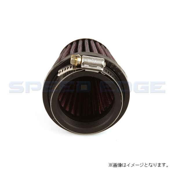 在庫あり K＆N ケーアンドエヌ RC-1060 ラウンドテーパー/クローム φ49(51 76X76)_画像3