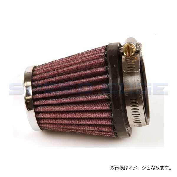 在庫あり K＆N ケーアンドエヌ RC-1060 ラウンドテーパー/クローム φ49(51 76X76)_画像4