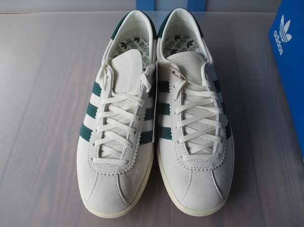 26cm JR2742 アディダス オリジナルス タバコ adidas originals tobacco 天然皮革/合成繊維 白緑 ホワイトグリーン_画像2
