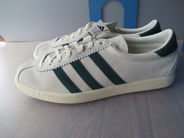 26cm JR2742 アディダス オリジナルス タバコ adidas originals tobacco 天然皮革/合成繊維 白緑 ホワイトグリーン_画像3