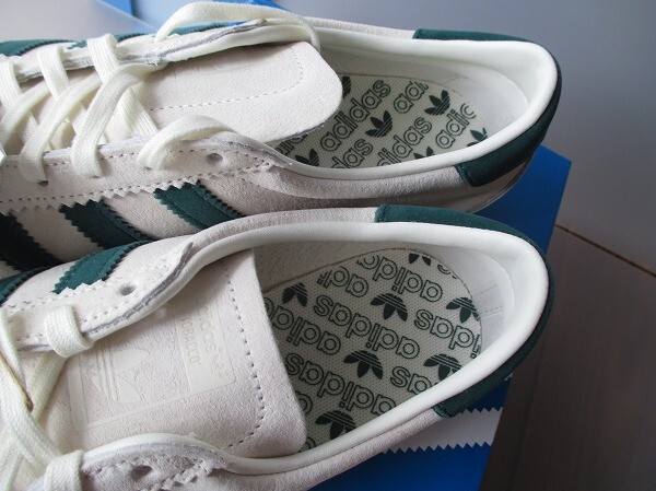26cm JR2742 アディダス オリジナルス タバコ adidas originals tobacco 天然皮革/合成繊維 白緑 ホワイトグリーン_画像6