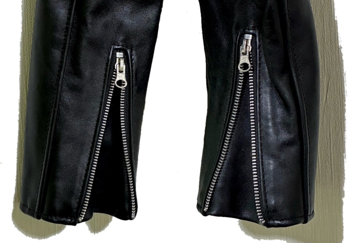 極美品 SCHOTT 613UW WOMEN'S ONESTAR RIDERS BLACK S ショット ウィメンズ ワンスター ライダース レディース 613US 613UST 613SJH 641XX_画像4