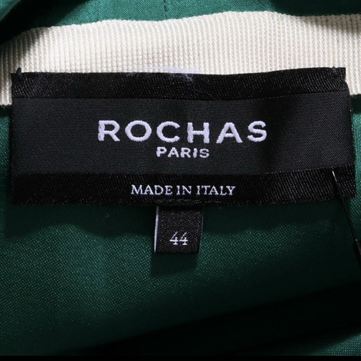 【美品】イタリア製【XXL】ROCHAS スリップワンピース 光沢感 つるつるサラサラ 女装子 大きめのサイズ 熟女装娘 男の娘 サテン キャバドレ_画像4