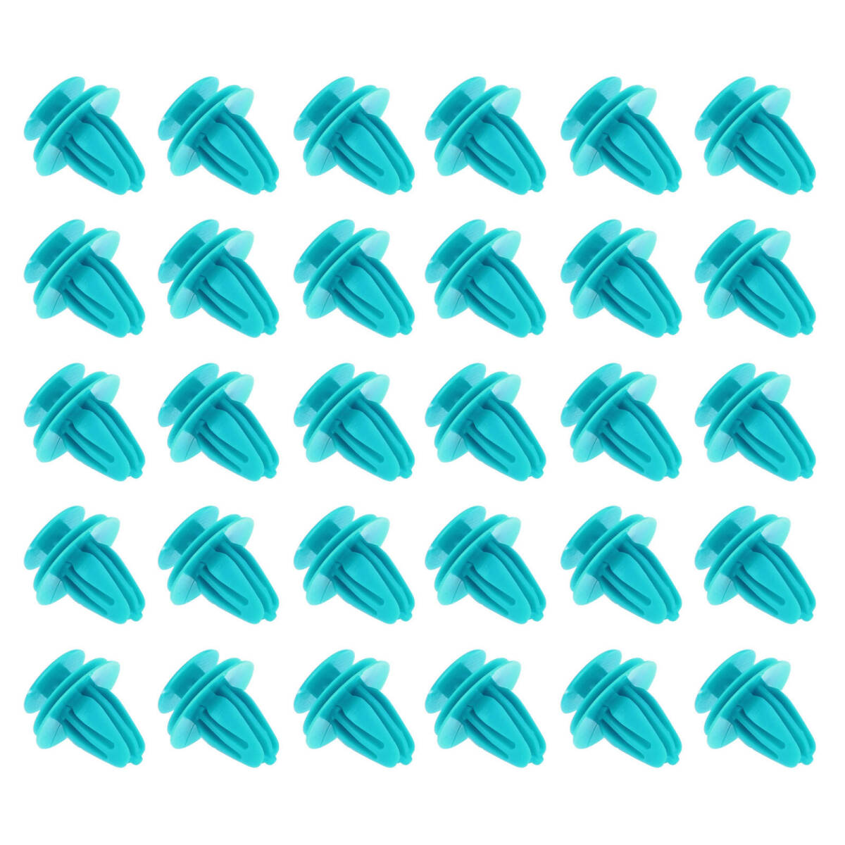 車用 プッシュタイプクリップ ファスナー クリップ ナイロン製 ドア　トリム クリップ 装飾板ファスナークリップ 自動車パーツ ;J778;_画像1