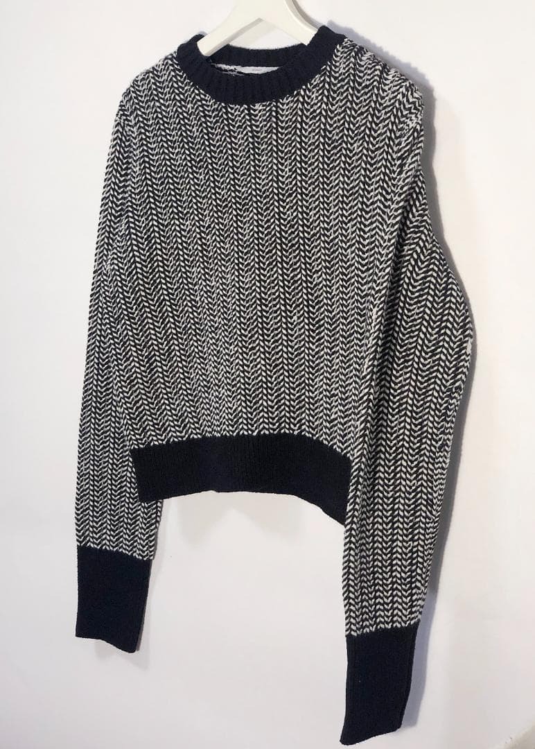 人気/即完/新品■ASTRAET(アストラット) 5Gウールブレンド ロングスリーブ ローゲージニット■5413-299-0225/Low gauge knit_画像9