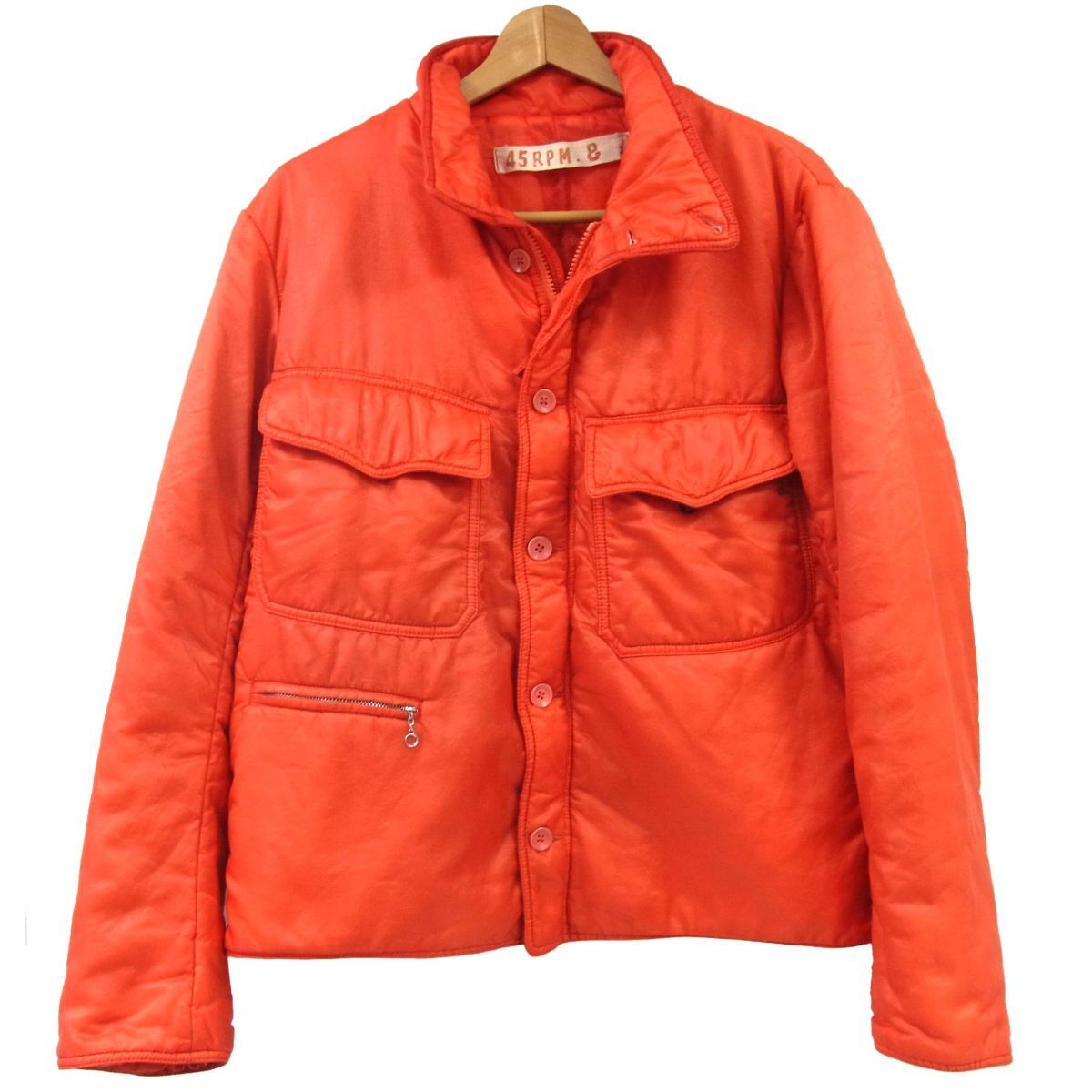 *45RPM &. с хлопком нейлон жакет four ti пять a-rupi- M женский 