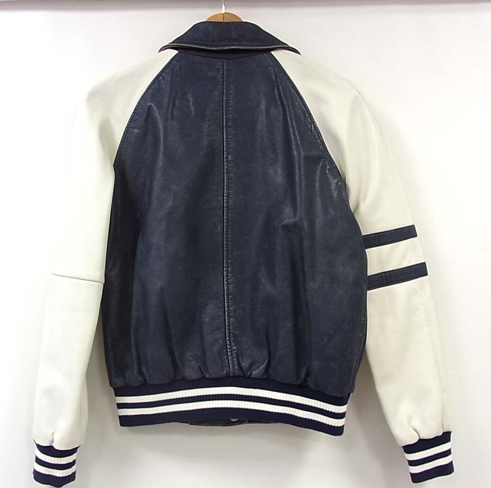 定価12萬円◆DIESEL ディーゼル オールレザースタジャン ヴィンテージ加工 山羊革 レディース