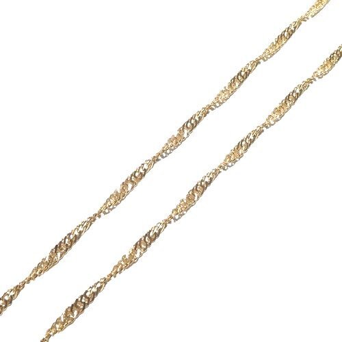 【K18】 スクリューチェーン ネックレス 40cm 4.4g イエローゴールド 18金 750 造幣局検定 ホールマーク 新品仕上済 yellow gold ◇J_画像3