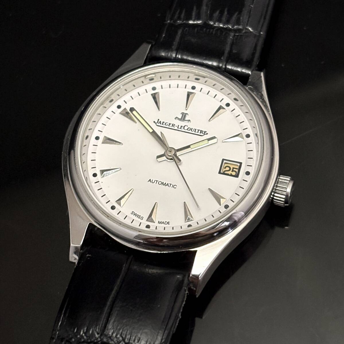 【ジャガールクルト JAEGER LECOULTRE】アンティーク時計 ホワイト白 ヴィンテージ クラシック   限定 マスターウルトラスリム ポラリス_画像1