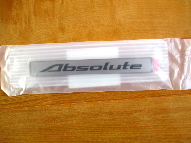 ★◆★ HONDA オデッセイ リヤエンブレム 「Absolute」75732-SFE-000 ★◆★_画像1