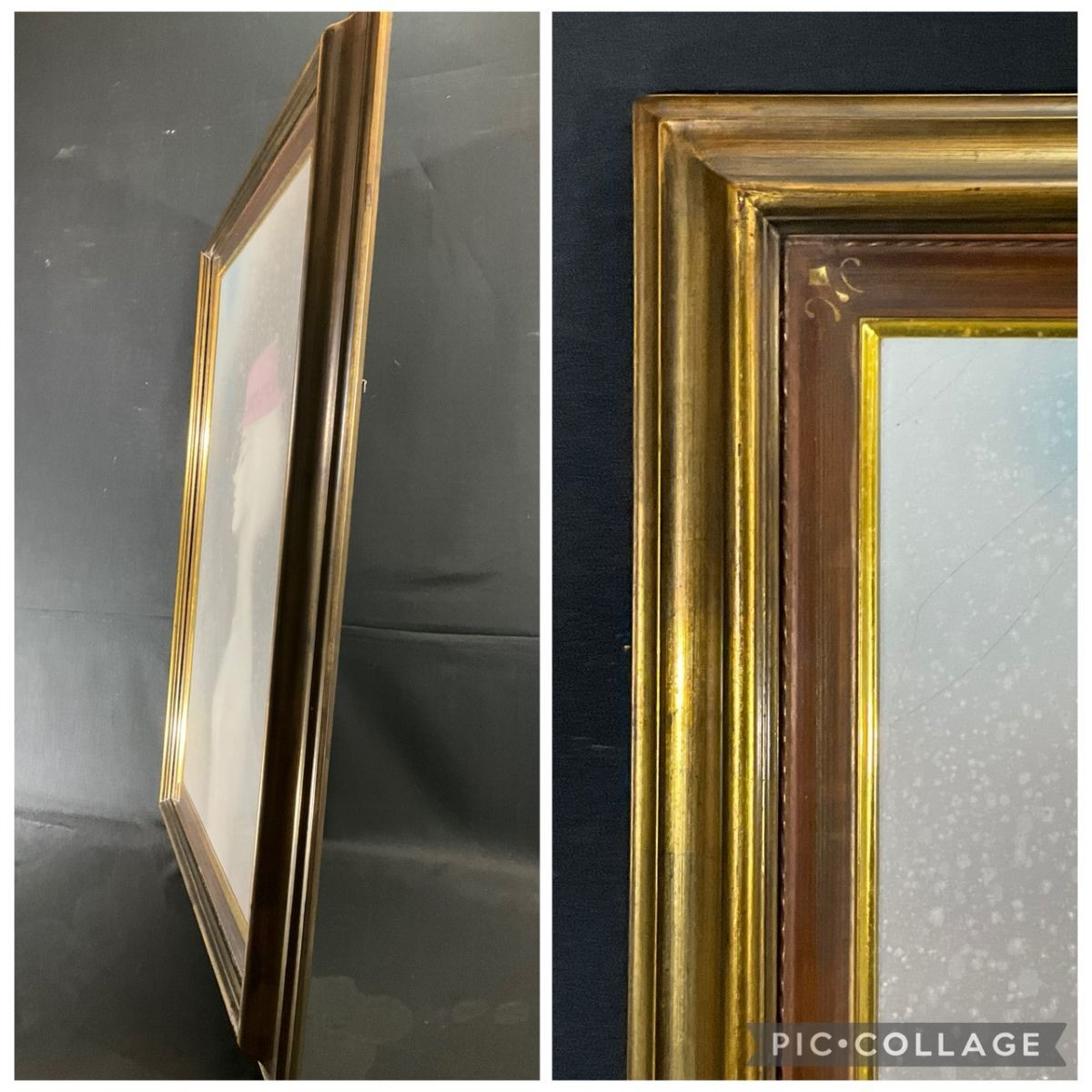 真作■油彩■若尾和呂■『遠い日』■20P大作 幻想女性図逸品 ■幻想派人気画家 膜面描法確立 幸運の絵画　2a_画像9