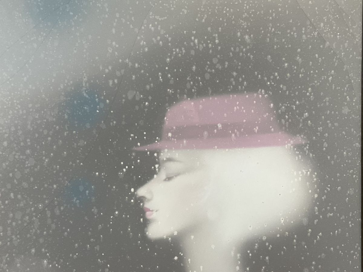 真作■油彩■若尾和呂■『遠い日』■20P大作 幻想女性図逸品 ■幻想派人気画家 膜面描法確立 幸運の絵画　2a_画像4