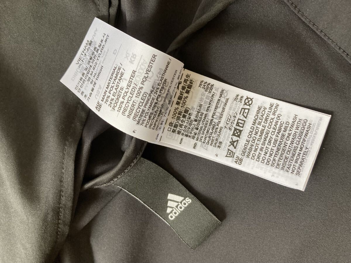 【未使用品】 アディダス adidas テイラードジャケット 黒 XL 定価13,500円_画像5