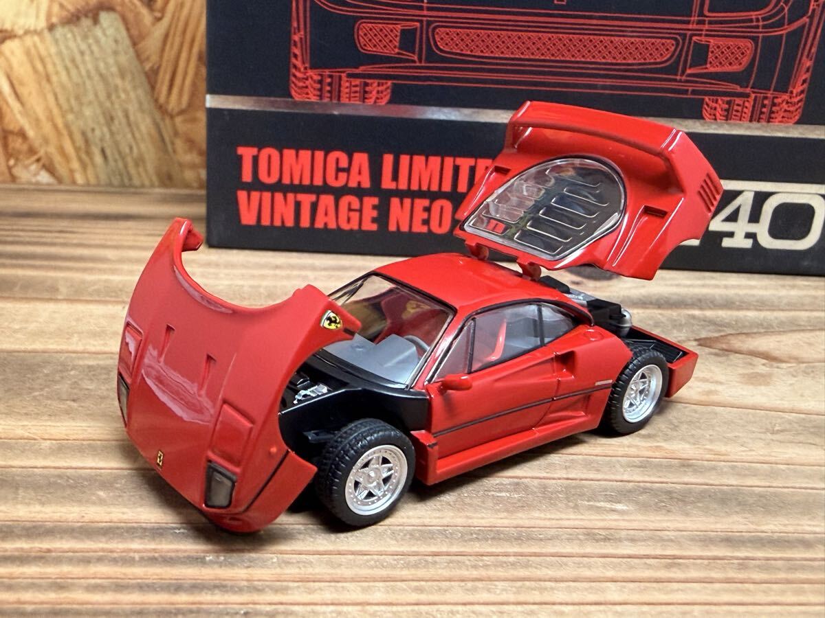 トミカリミテッドヴィンテージ フェラーリ F40 赤 Ferrari_画像6