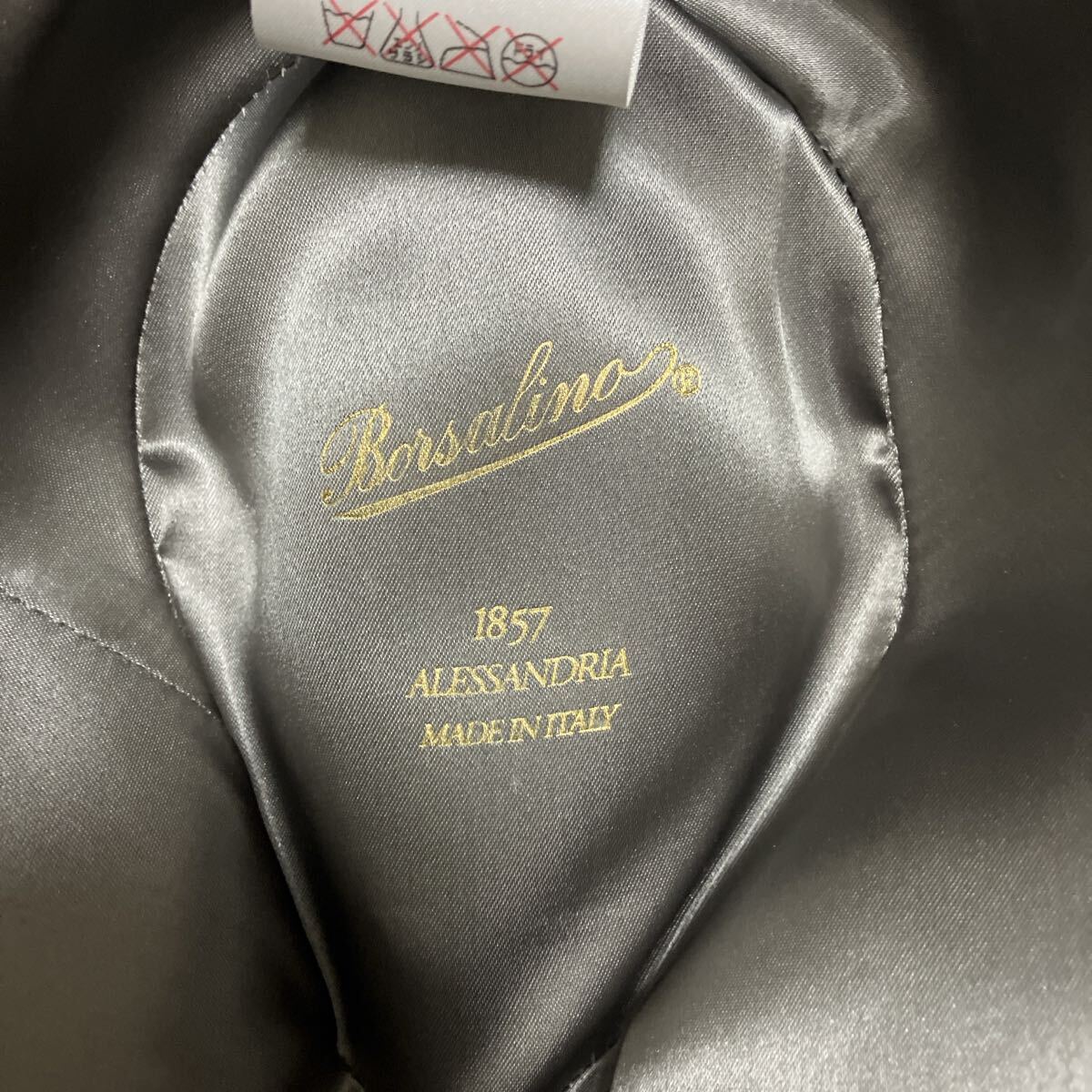 ボルサリーノ　アレッサンドリア　モッズ　ショートブリム_画像5
