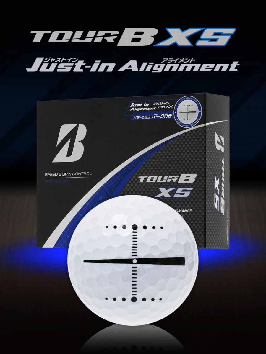 【ツアープロ使用モデル New TOUR B XS WHITE Just-in Alignment 1ダース】_画像2