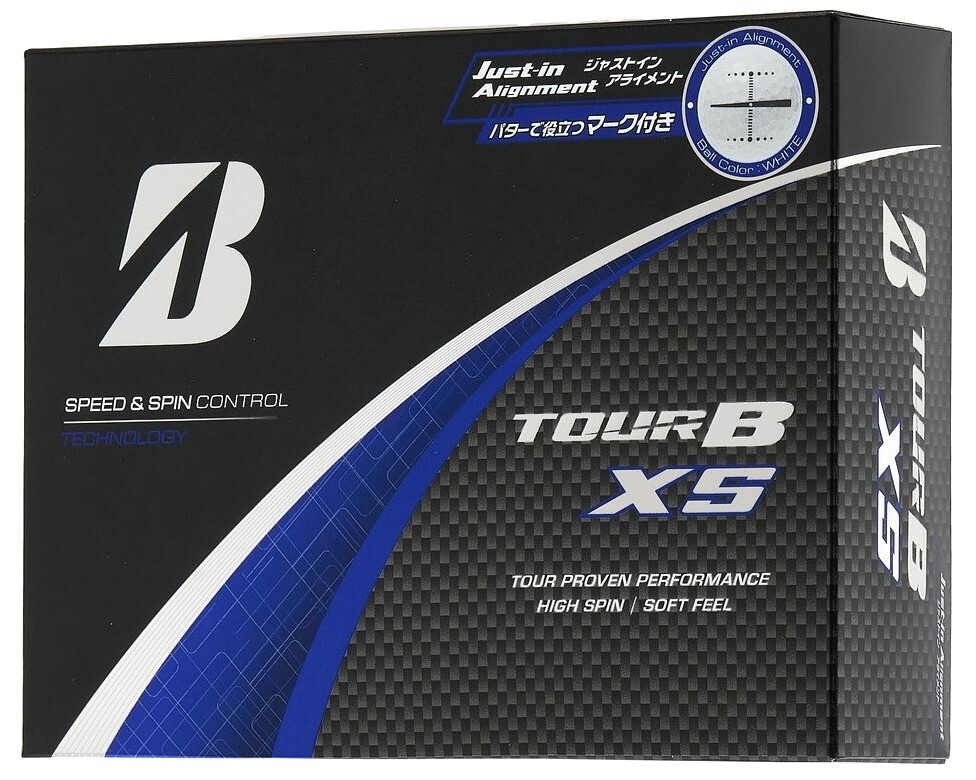 【ツアープロ使用モデル New TOUR B XS WHITE Just-in Alignment 1ダース】_画像1