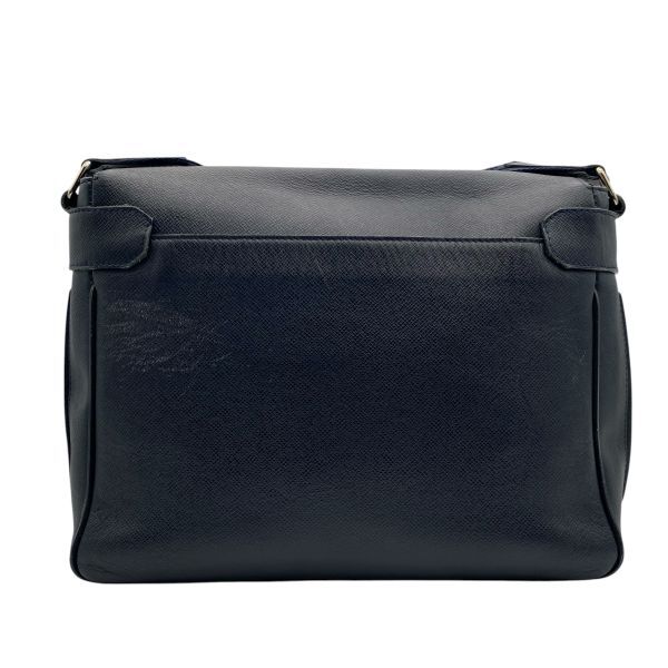 ● ルイヴィトン LOUIS VUITTON タイガ ロマンMM ショルダーバッグ メッセンジャーバッグ フラップ M32624 ボレアル レザー メンズ 5E072_画像2