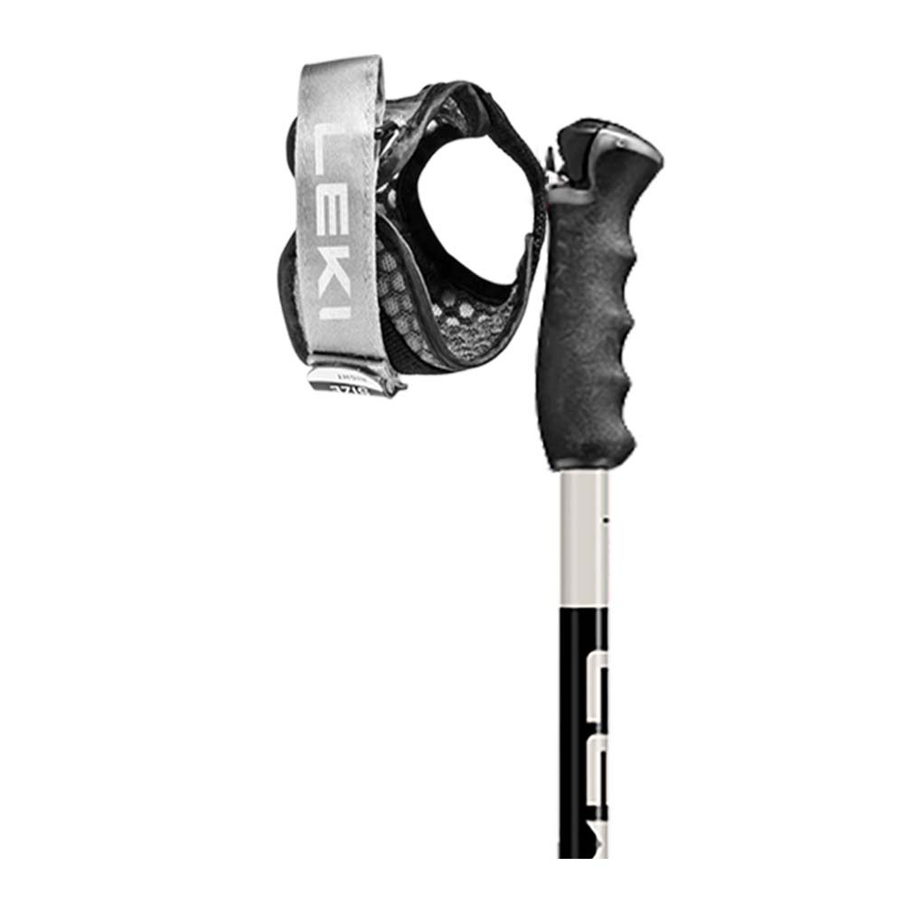 26LEKI DETECT S VARIO ウォームグレイライト/ウォームグレイダークブラック 伸縮:110cm-140cm 定価¥24200_画像2