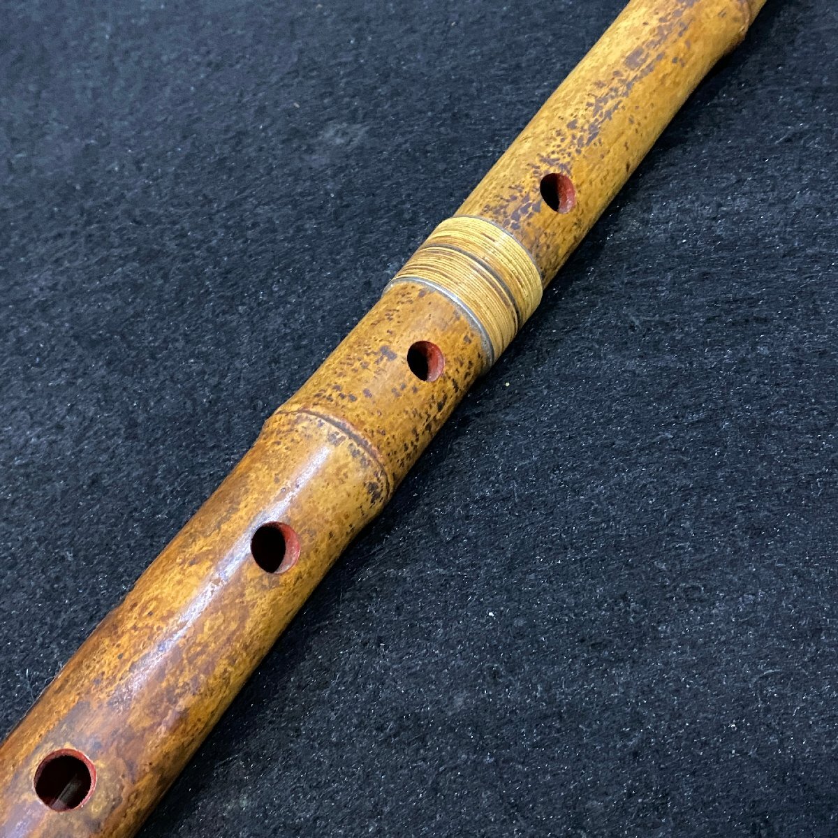 【 C 】4296 隆風 尺八 約64cm 198738_画像10
