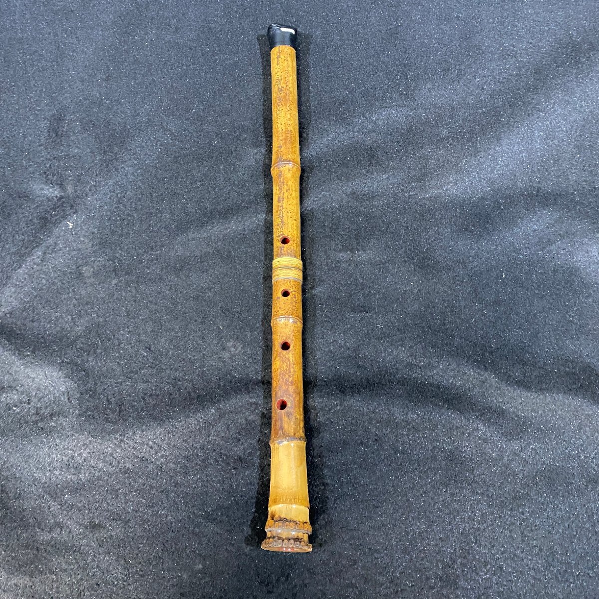 【 C 】4296 隆風 尺八 約64cm 198738_画像2