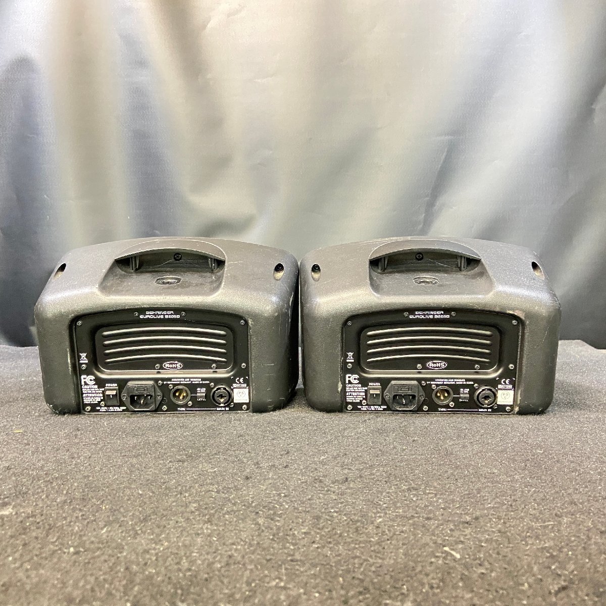 【 C 】4416 BEHRINGER B205D パワードスピーカーペア ベリンガー 3135681