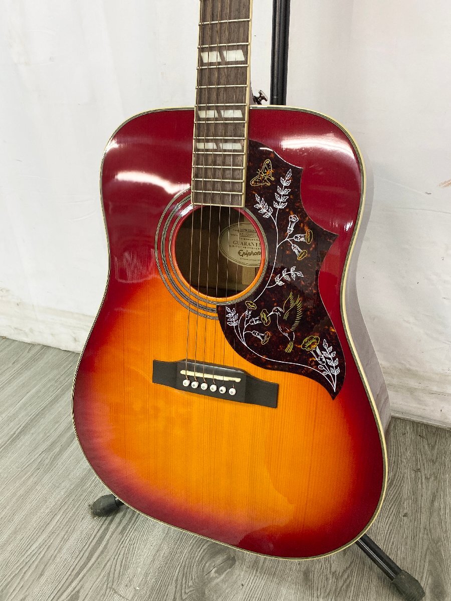 【 G 】4926 Epiphone HUMMINGBIRD/HS #0912231018 アコースティックギター エピフォン 198799_画像1