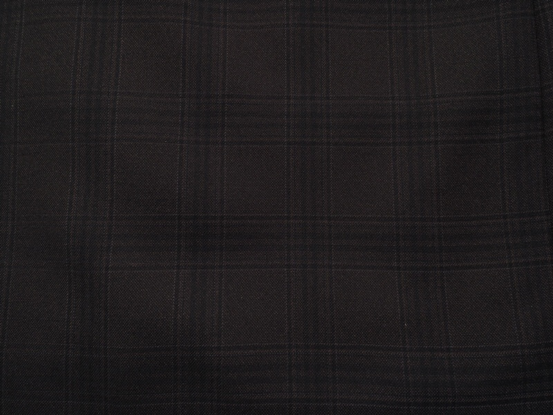 新品サンプル azabu tailor 麻布テーラー 秋冬『WORLD TRAVELER 国産生地』ダブルブレスト スーツ 46A(A5)茶 0909-183_画像10