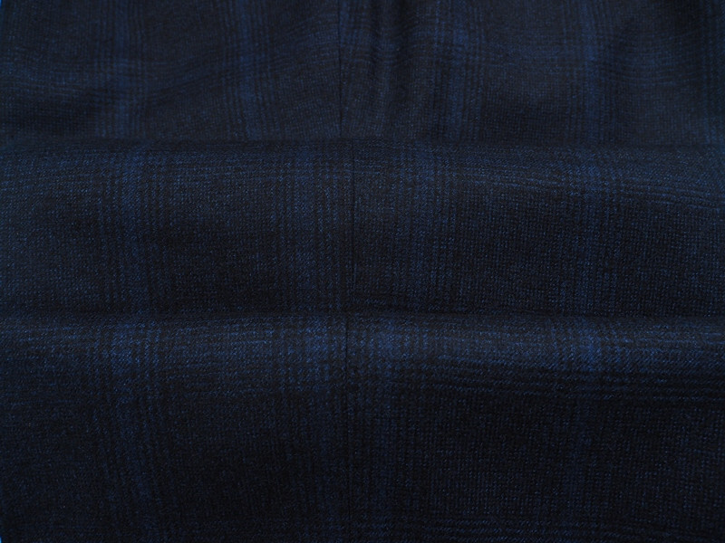 新品サンプル19.8万円 azabu tailor 麻布テーラー 秋冬『Scabal スキャバル 英国製生地』Super130Sフランネル スーツ 46A(A5)紺 0806-111_画像9