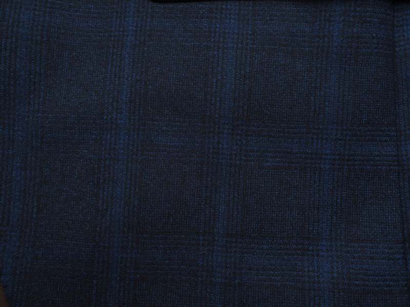 新品サンプル19.8万円 azabu tailor 麻布テーラー 秋冬『Scabal スキャバル 英国製生地』Super130Sフランネル スーツ 46A(A5)紺 0806-111_画像10