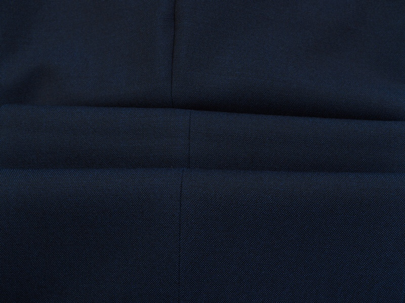 新品サンプル18万円 azabu tailor 麻布テーラー『DORMEUIL ドーメル TONIK 英国製生地』モヘヤ混ウール ダブルスーツ 46A(A5)紺 0211-052_画像9