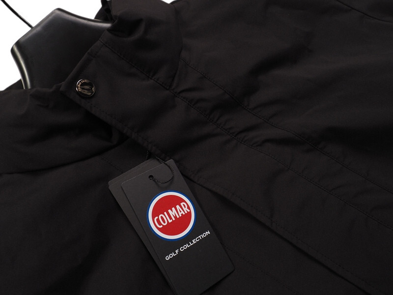 新品正規 COLMAR コルマー ゴルフ 海外限定 透湿・強化撥水 フーデッド ジャケット メンズ95(M) ブラック(BLK) 0899_画像5