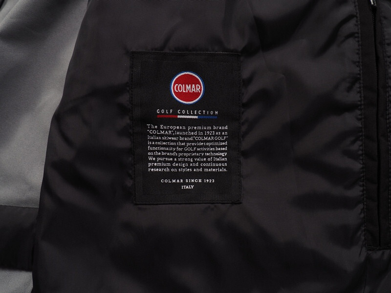 新品正規 COLMAR コルマー ゴルフ 海外限定 透湿・強化撥水 フーデッド ジャケット メンズ95(M) ブラック(BLK) 0899_画像7
