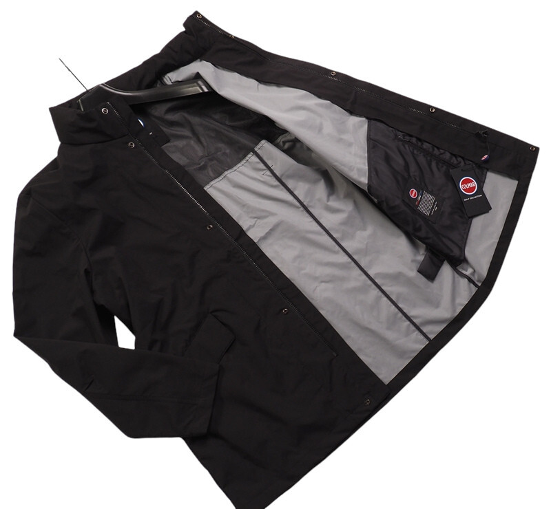新品正規 COLMAR コルマー ゴルフ 海外限定 透湿・強化撥水 フーデッド ジャケット メンズ95(M) ブラック(BLK) 0899_画像2