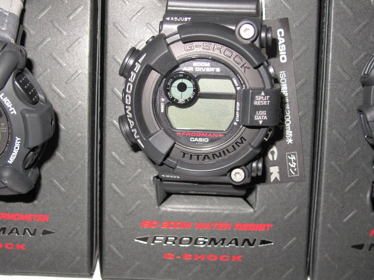 G-SHOCK 1st MEN IN BLACK コンプリートセット Gショック 初代 メンインブラック フロッグマン DW-8200Z-1T MIB CASIO_画像1